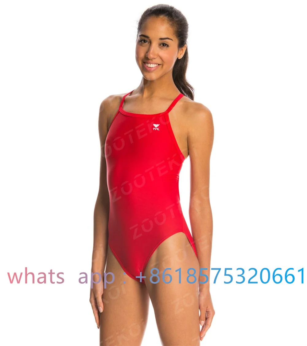 TYR Women's TYReco Solid Diamondfit One Piece Swimsuit sexy bikini swimsuit sports function training swimsuit competition 2023