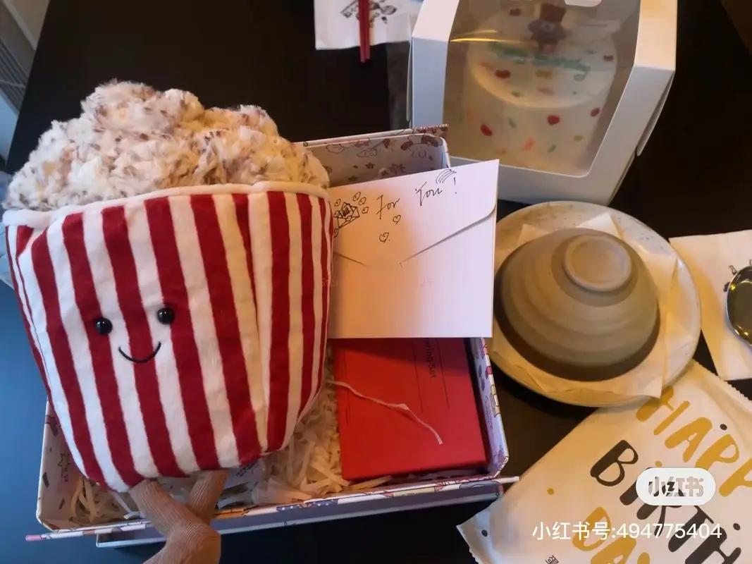 Ограниченная серия новая забавная кукла-попкорн Jelly Cat сопровождает украшения