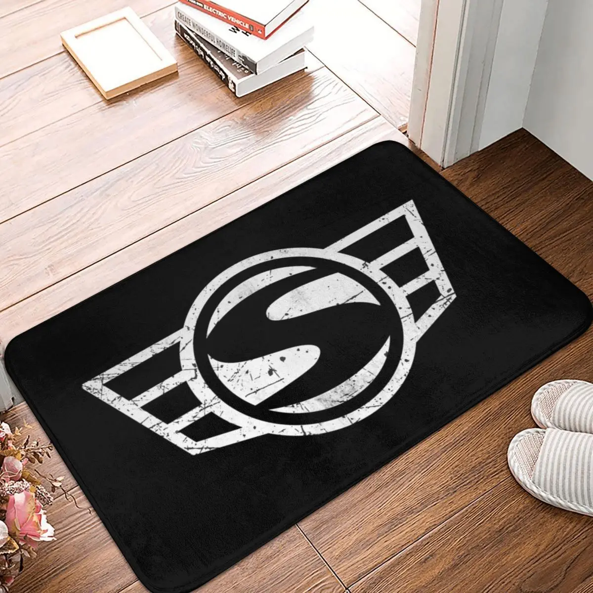 

Винтажный немецкий дверной коврик Simson для мотоцикла, декоративный 3D ковер, коврик для ванной, нескользящий коврик для входа, гостиной, дома, ...