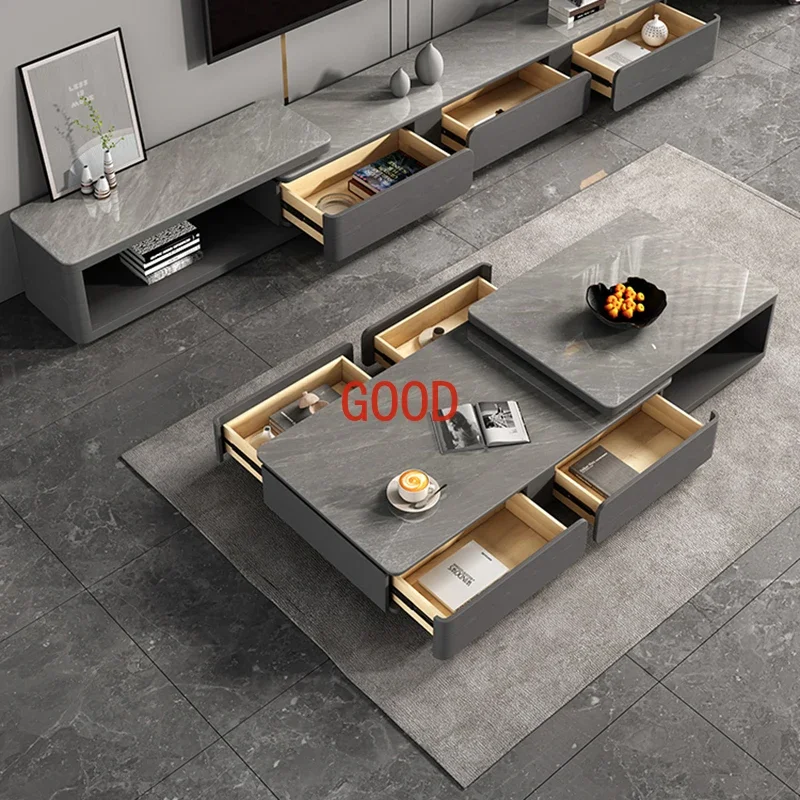 Торцевые столики Современный журнальный столик Комната Nordic Низкая мебель для