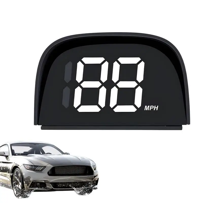 

Digital Speedometer Car Head Up Display Automotive Speed Heads Up Display USB Plug And Play OverSpeed Warning Hud Speedometer