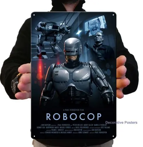 Металлический постер фильма Робкоп 20*30 см