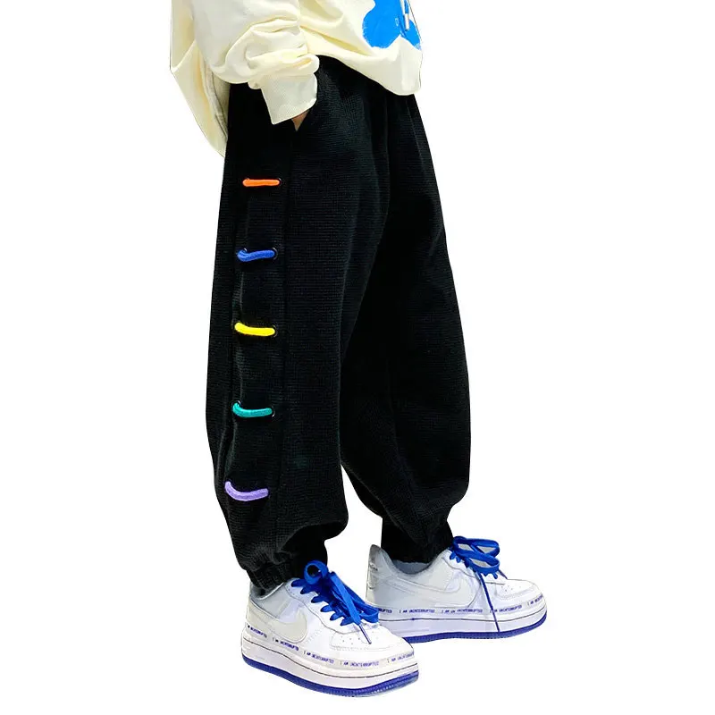 

Spring Autumn Boys Sport Pants Big Kids Trousers Children Clothing Casual New Arrivals Korean Sweatpants School for Teen 4-14Yrs