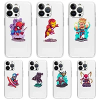 disney avengers hero luxury phone case for iphone 13 11 12 pro max x xr xs 7 8 plus se 2020 silicone clear cover fundas coque