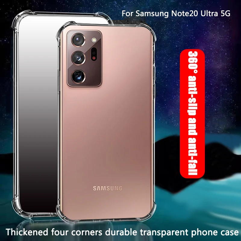 

Clear Shockproof Protective Cases for Samsung Note20 Ultra 5G Transparent Cases Cover for Samsung Note20 Ultra Samsung Case No20