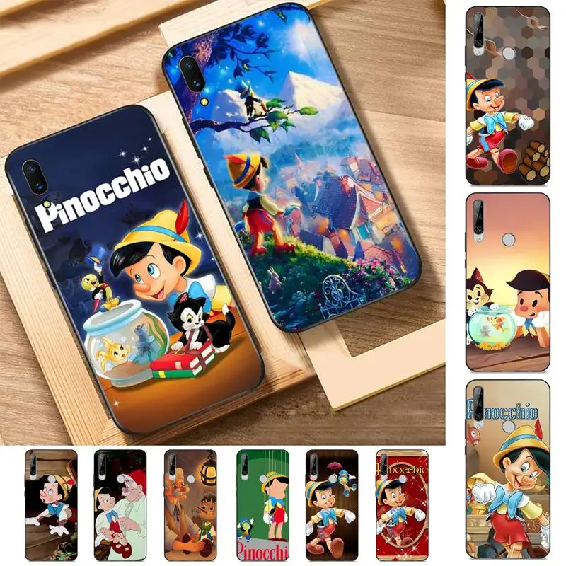 

Disney Pinocchio Phone Case for Huawei Y 6 9 7 5 8s prime 2019 2018 enjoy 7 plus