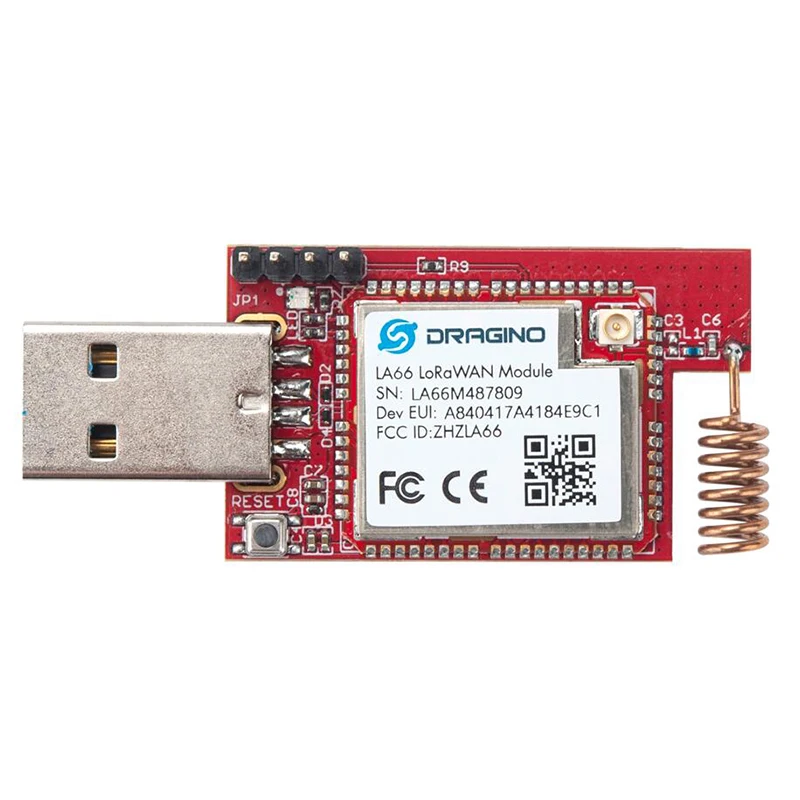 Фото Оригинальный адаптер Dragino LA66 USB LoRaWAN протокол LoRaWAN v1.0.3 протокол с открытым исходным кодом одноранговый протокол LoRa №2