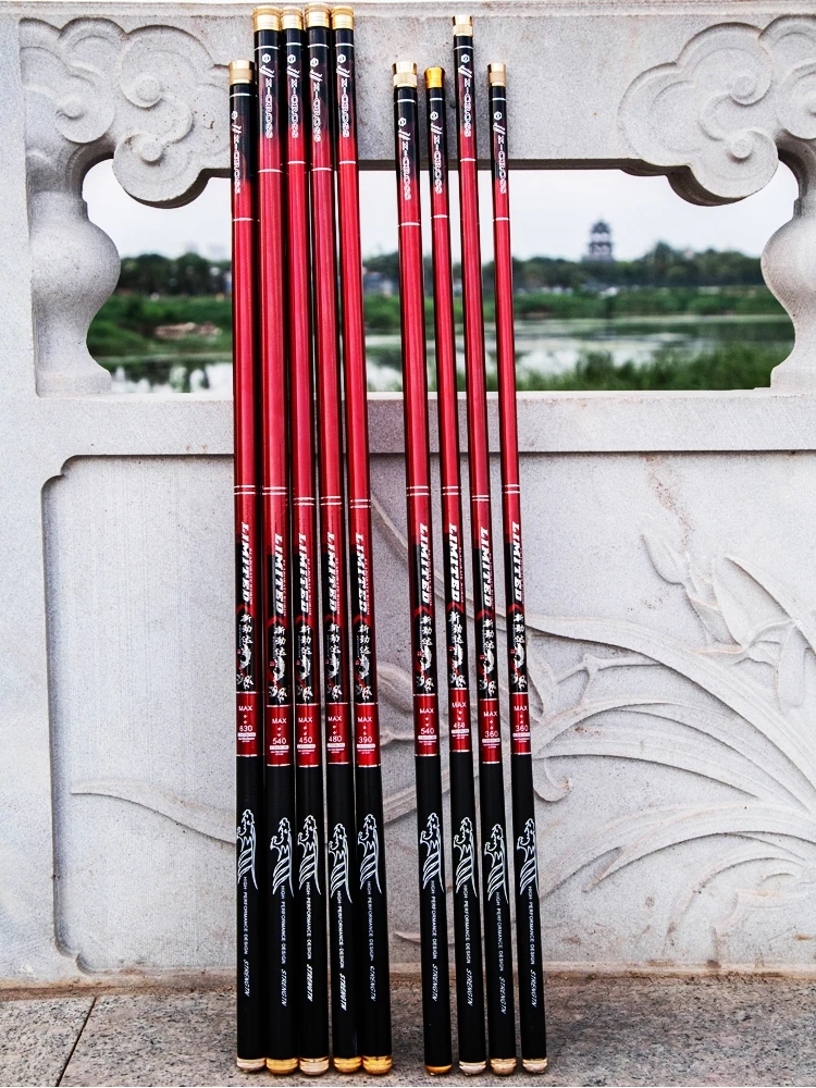 2 1/2 7/3/3.6/3.9/4.5/4.8/5.4/6.3 м Удочка arp для речной рыбалки с коротким сечением 91 тонов