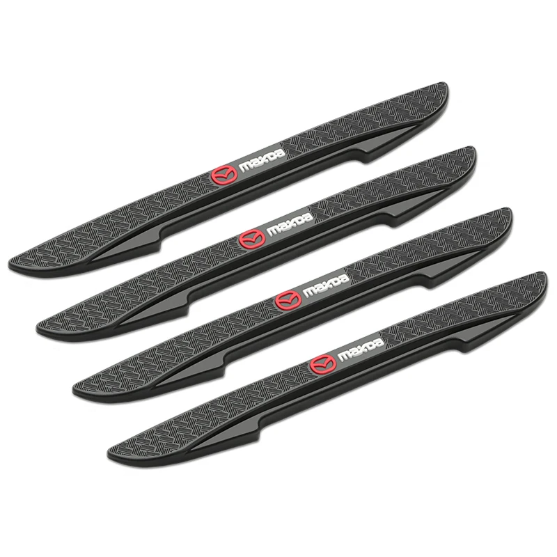 

4 шт., защитные наклейки на край двери автомобиля, защита от столкновений, полоса для Mazda CX30 5 RX8 Axela CX9 Atez Bk Gh Atenza 2015 Demio BN