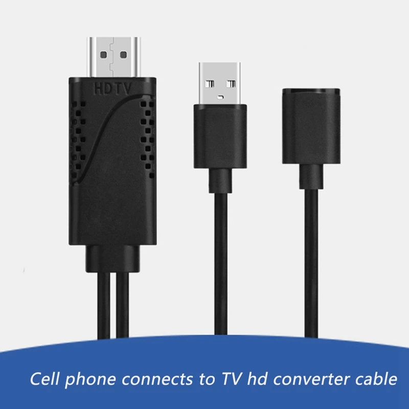 Аналогичный кабель экрана для Apple Android Phone Type мобильный телефон 3 в 1 к HDMI TV Audio Adapter