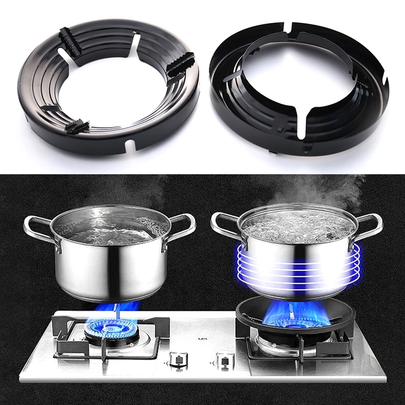 

Wind Shield Bracket Gas Stove Energy Saving Cover Disk Fire Reflection Windproof Energy Saving Kitchen Gas Stoves Collect Flames