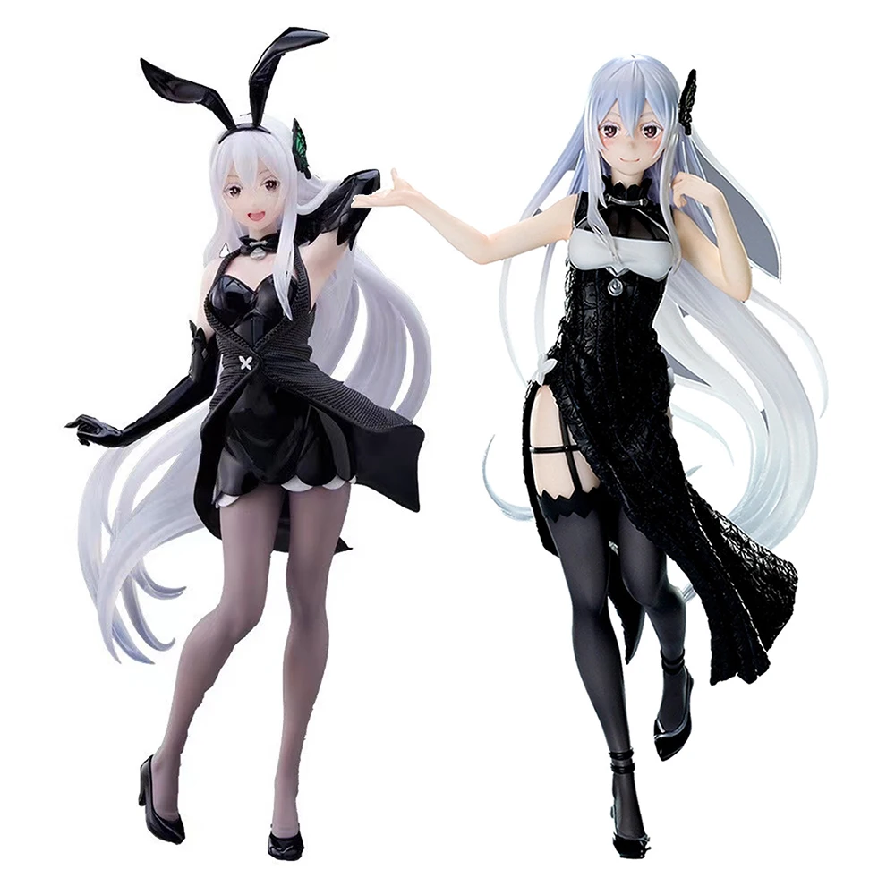 

Dynamic Original Taito Anime Action Figures -Re: Life In A Different World From Zero- Black Cheongsam Echidna PVC Model Toy Doll