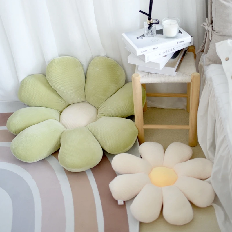 

Ins Daisy Throw Pillows Home Decor Flower Sofa Cute Pillows Office Chair Cushion Bedroom Soft Floor Cushion Pad Almohada Cojines