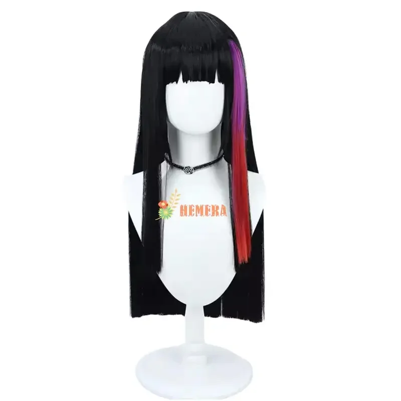 Новинка 2024 аниме смещенный металлик Redstar карнавальный костюм парик красный