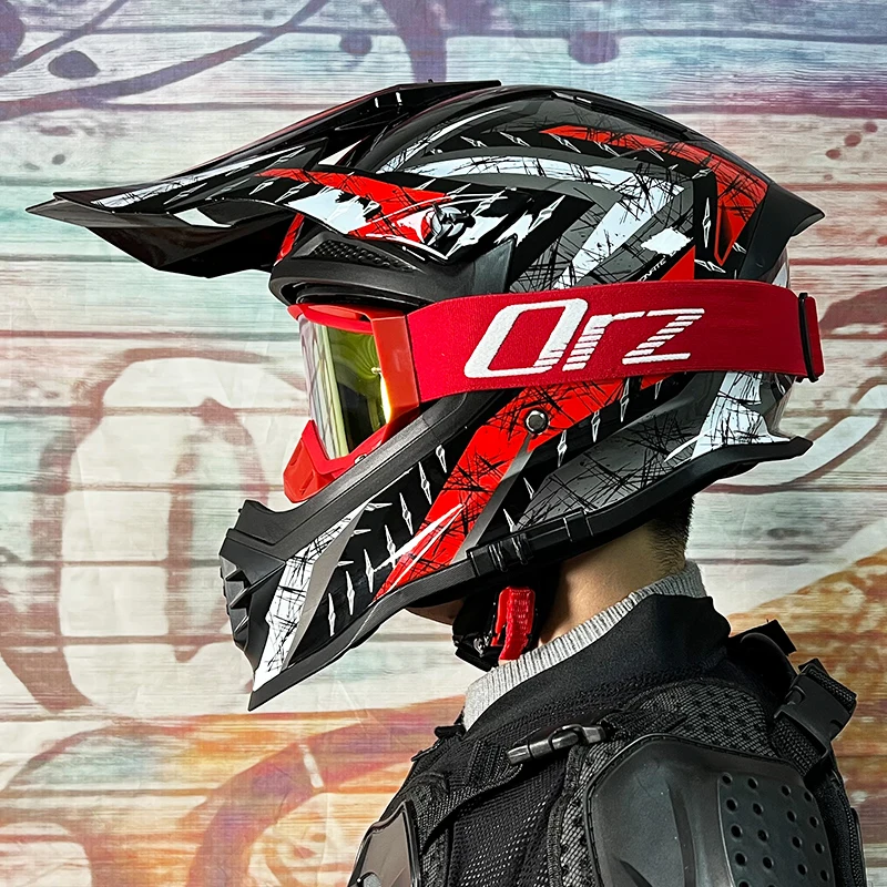 Cross-country motorcycle helmet mountainous racing car full for men and women wearable in all seasons