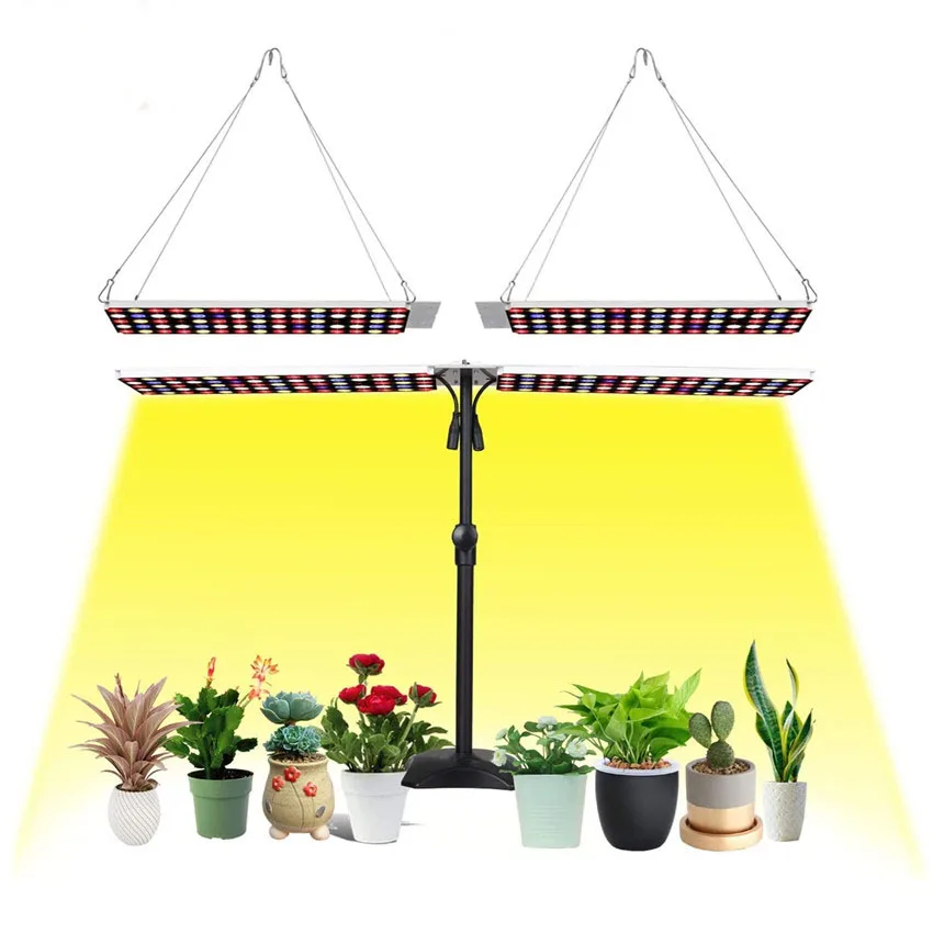 

Модернизированная Светодиодная лампа для выращивания комнатных растений, 150 светодиодов, лампа полного спектра с таймером, регулируемая яр...