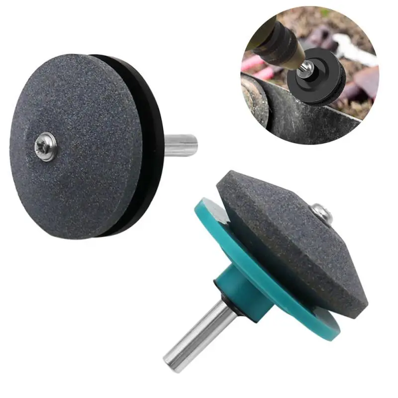 

Universal Grinding Drill Sharpener Lawnmower Blade Sharpener Faster Rotary Knife Sharpening Garden Abrasive Wheel Drill Tool