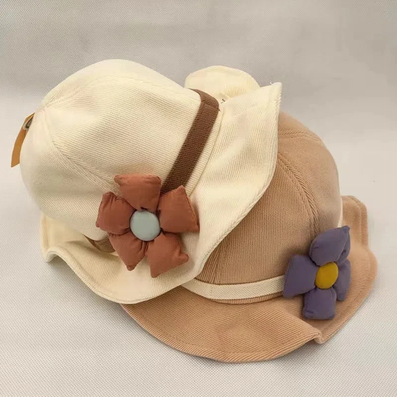 

Infant Baby Hat Children's Fisherman Hat Cute Girls Baby Hat Sun Hat Girls Summer Cap