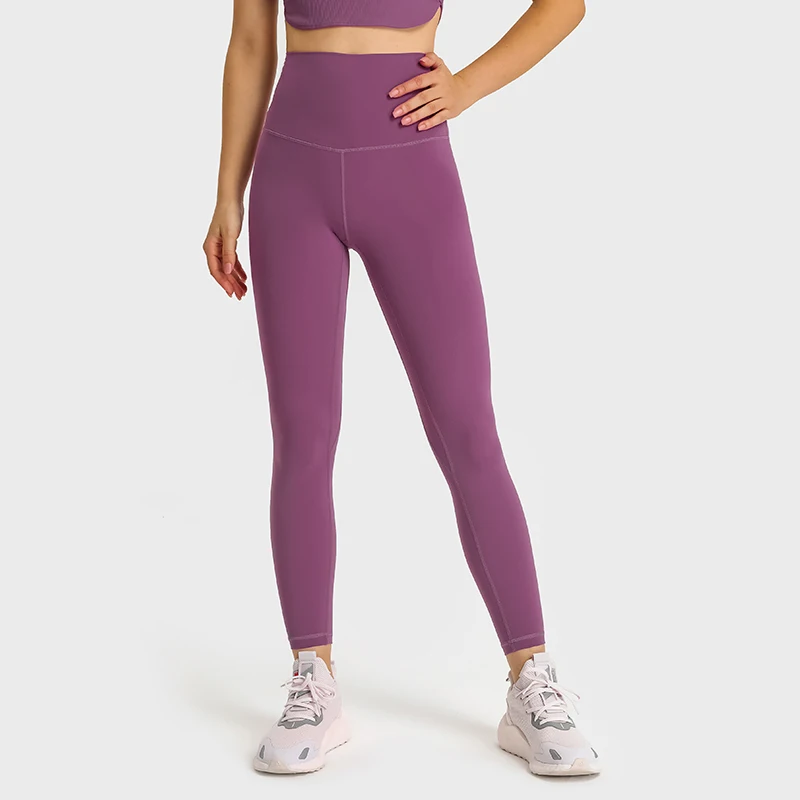 

Однотонные классические женские спортивные брюки с высокой талией, 25 дюймов, 2,0