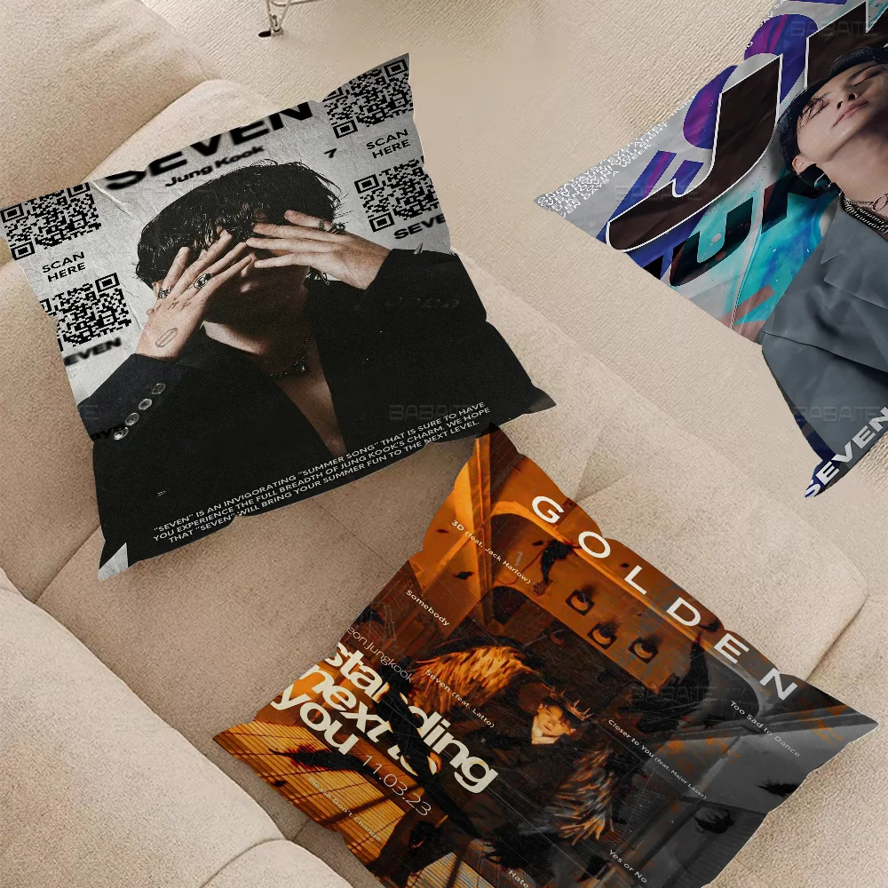 Декоративная подушка MINISO Jungkook 45x45 см