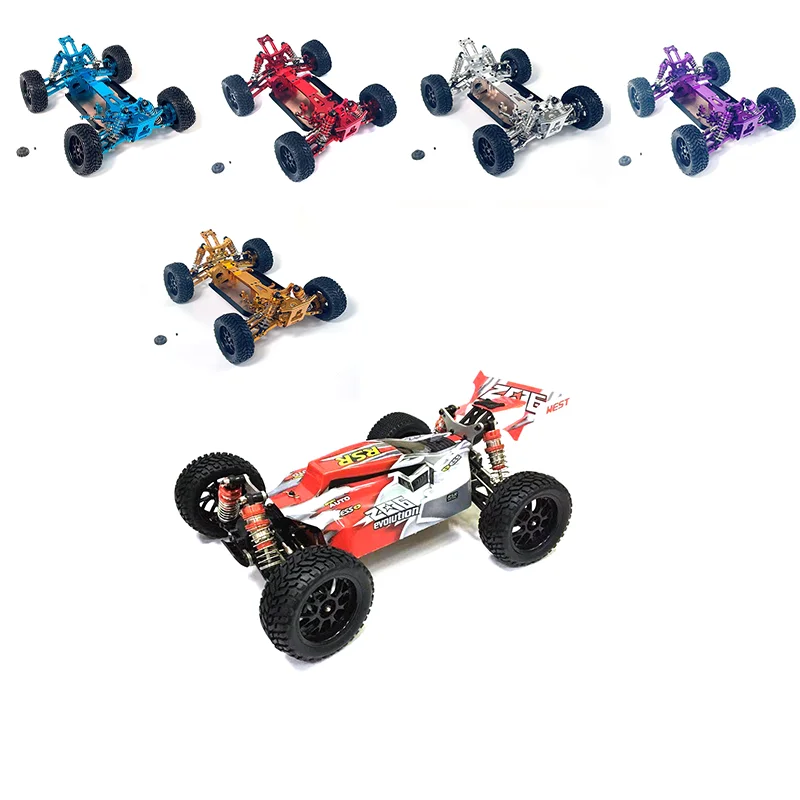 

wltoys 144001 144002 1/14 Rc Car Upgrade Parts Full Metal Frame, High Speed Rc Car
