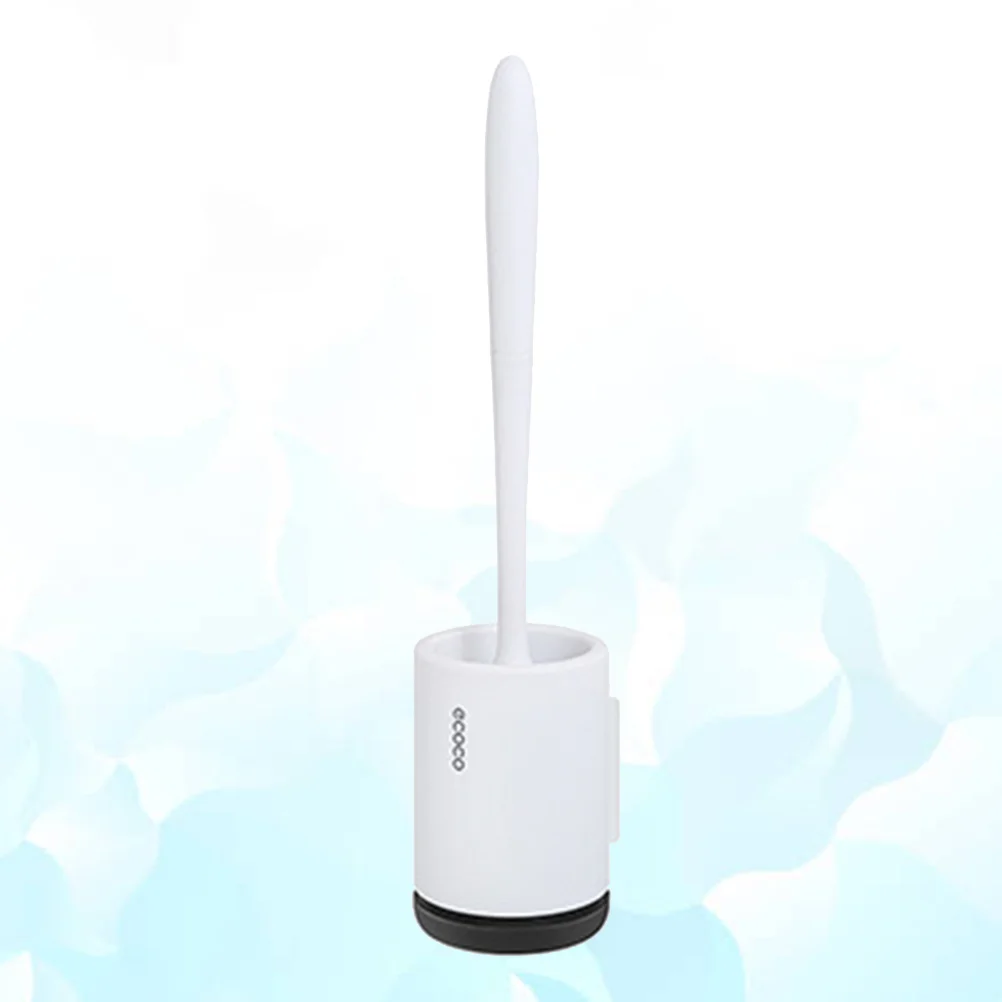

1 Toilet Brush Set Plastic Modern Thicken Creative Brush and Holde Set Toilet Cleaner Toilet Brush for Restroom