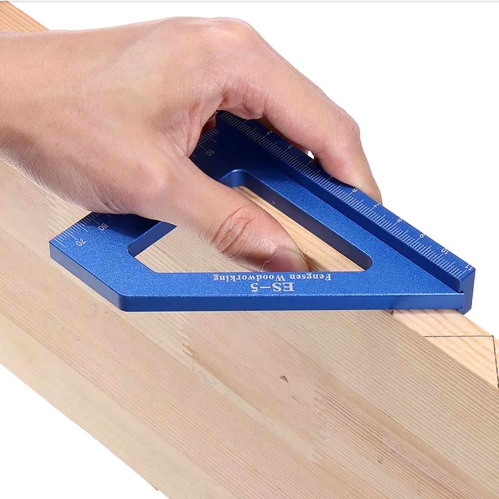 3D многоугловая измерительная линейка квадратный транспортир из алюминиевого