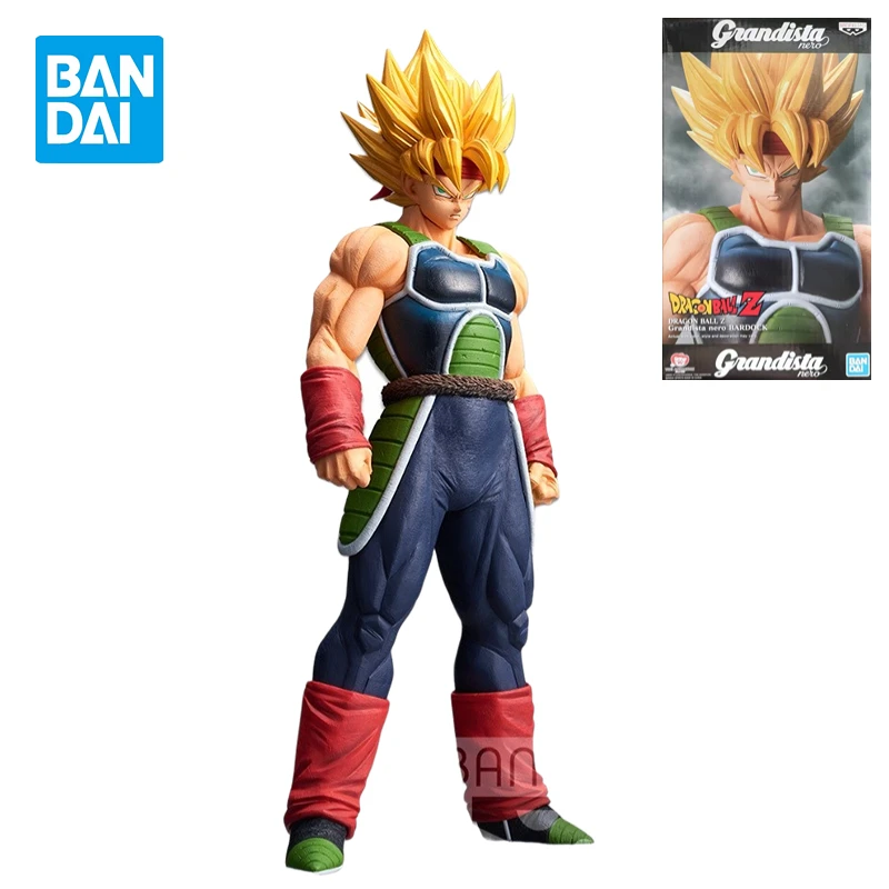 

Bandai Original Figure Dragon Ball Z Grandista nero Burdock ROS Toy Anime Peripheral Gift Collectibles Model