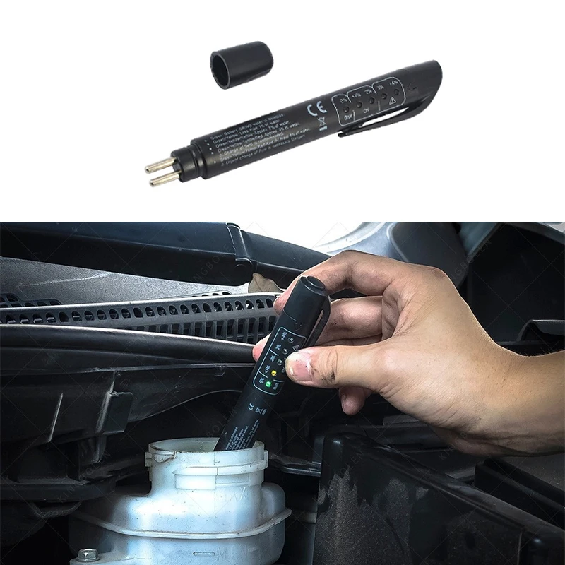 Профессиональный Точный тестер тормозной жидкости ручка Автомобильный цифровой