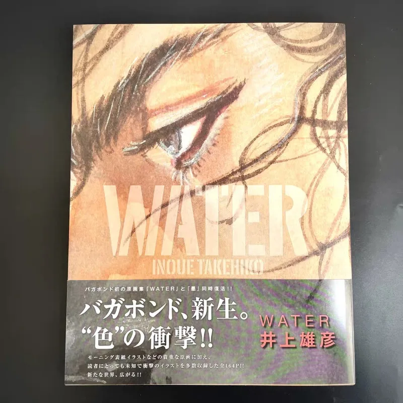 Фото Vagabond Artbook Water Miyamoto Musashi Inoue Takehiko Kodansha Иллюстрация Коллекция Альбом для рисования Манга Комикс №1
