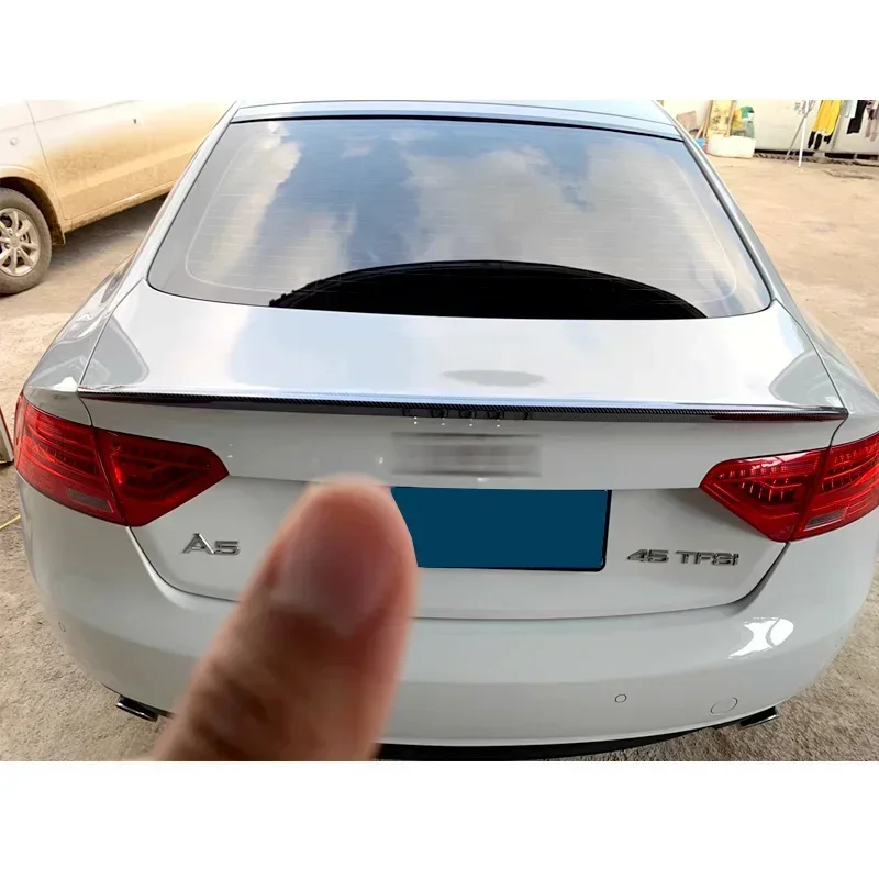 Новый! Заднее крыло для Audi A5 B8 спойлер 2009–2016 г. 4-дверный автомобильный хвостовой