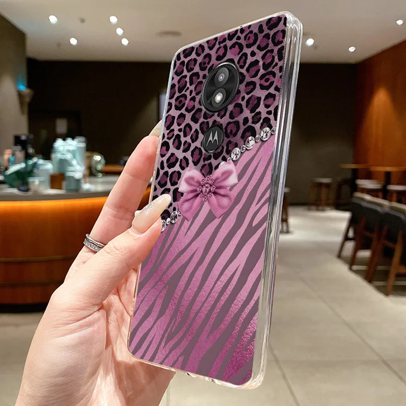 Фото Для Motorola Moto E5 Play Чехол Moto E5 Plus Capa Moto E4 Plus Защитные чехлы Цветок Бабочка Мягкий силиконовый чехол из ТПУ для телефона №4