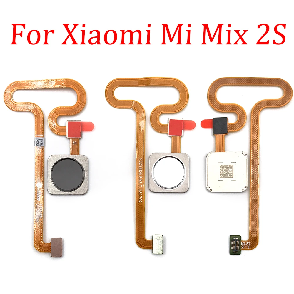 

Ремонт Сканер отпечатков пальцев для Xiaomi Mix 2S Mix2S ID кнопка домой меню отпечатков пальцев возврат ключа распознавание датчика гибкий кабель