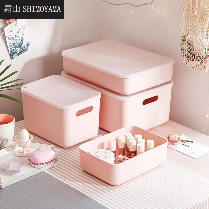 

SHIMOYAMA коробка для хранения косметики большой емкости пластиковые ювелирные изделия Лак для ногтей мелочи игрушки Настольный Органайзер шк...