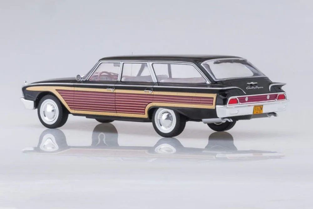 FORD COUNTRY SQUIRE 1960 BLACK/WOOD |