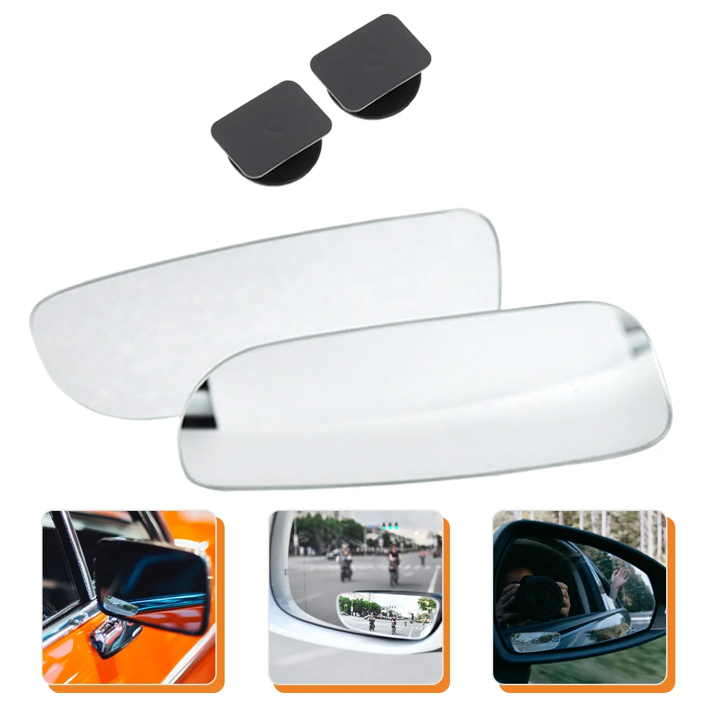 

Mirror Spot Convex Blind Rear View Frameless Truck Automotive Exterior Accessories Car Suv Rectangular