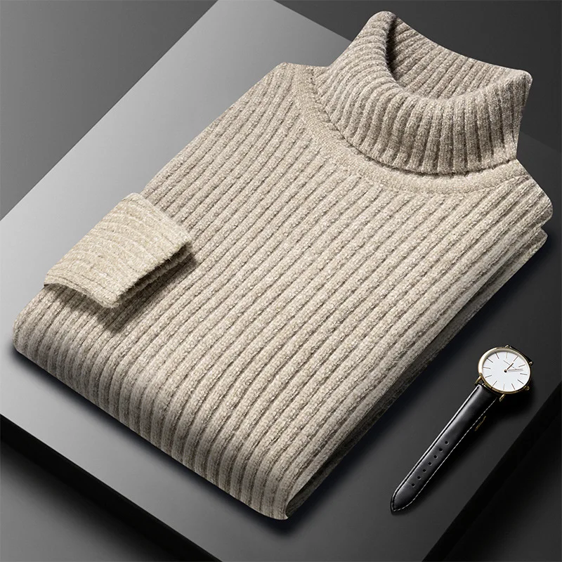 Новинка Осень-Зима мужская утолщенная рубашка с длинным рукавом для молодых и