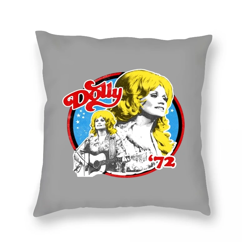 

Чехол Dolly Parton & rsquo72 с черной подушкой