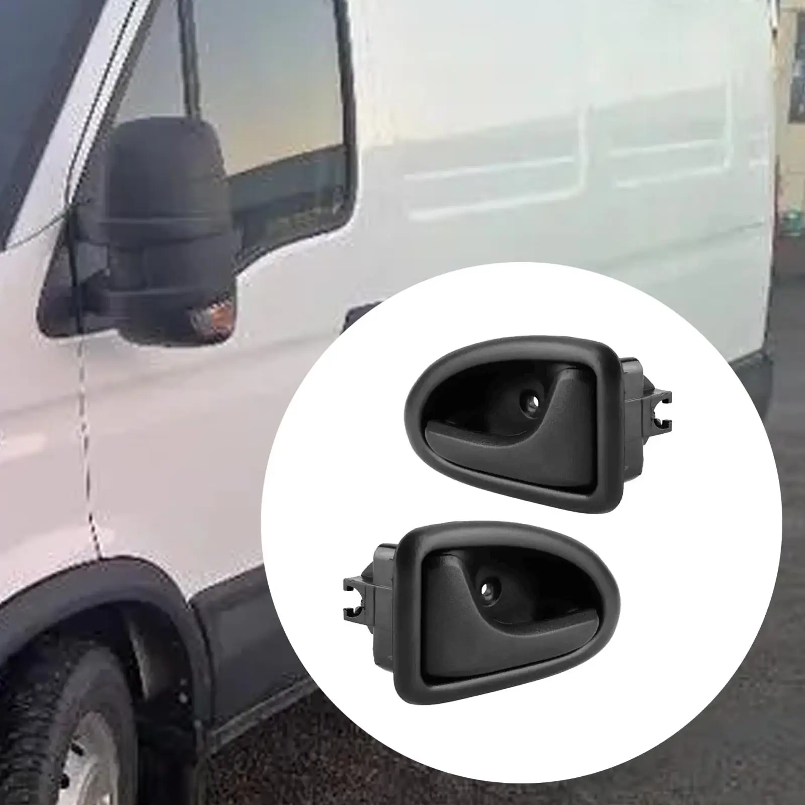 2 х крышки для внутренней дверной ручки 7700353282 Nissan Interstar 2002-2010