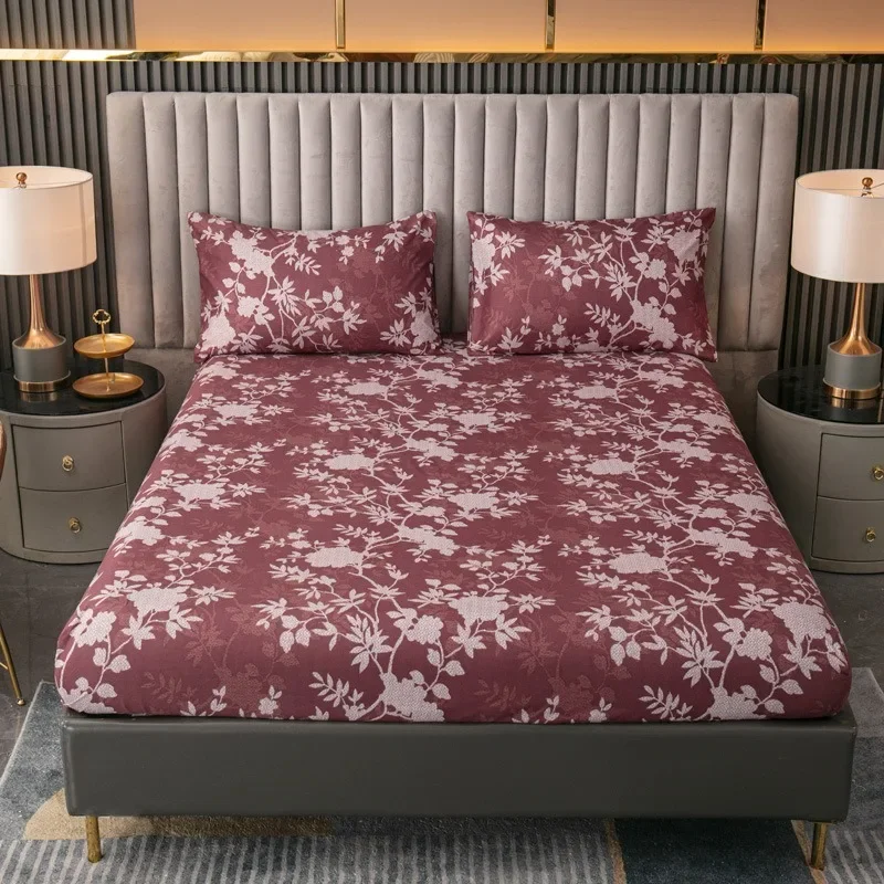 1 шт. одноместное двуспальное простыня наматрасник King Queen Size с эластичной лентой