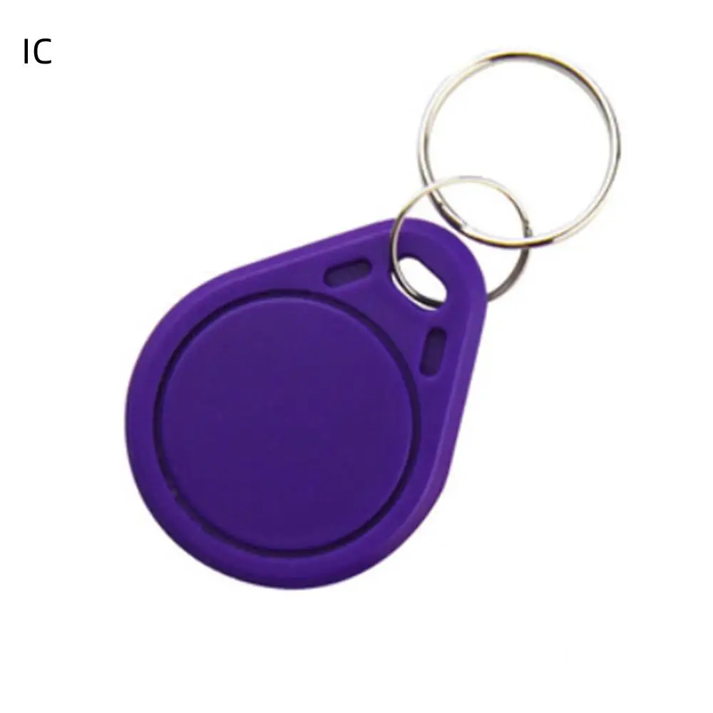 

100Pcs High Quality IC 13.56MHz ISO14443A S50 MF MFS50 Proximity Smart Universal Label RFID Key Tag Keyfob Key Fobs Card