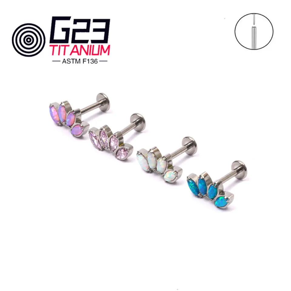 

Модные ювелирные изделия G23 ASTM F136 для тела, брелок для пирсинга, безрезьбовая булавка, ювелирные изделия для пирсинга губ