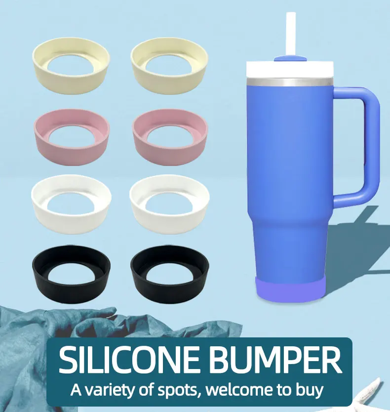 5 шт./упаковка силиконовые бамперы 70 мм разные цвета