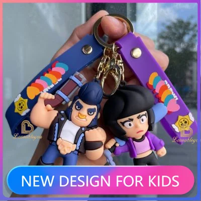 Лидер продаж 3D мультяшный брелок аксессуары Bibi Bull Hero школьный с подвеской
