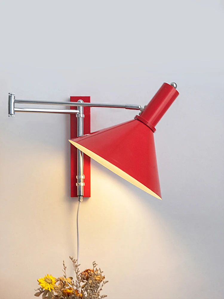 Современный настенный светильник Bauhaus Rocker складной для кабинета спальни ретро
