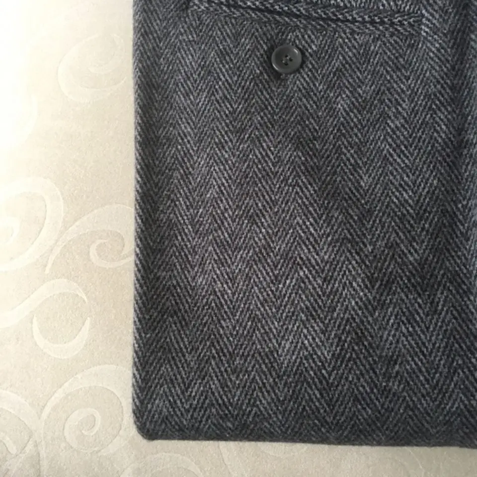 Мужские шерстяные деловые брюки