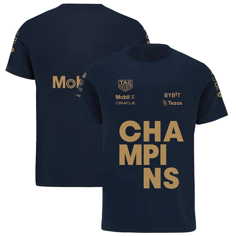 2022F1 World Champion Racing Team Fans Special Customized Short Sleeve T-Shirt
