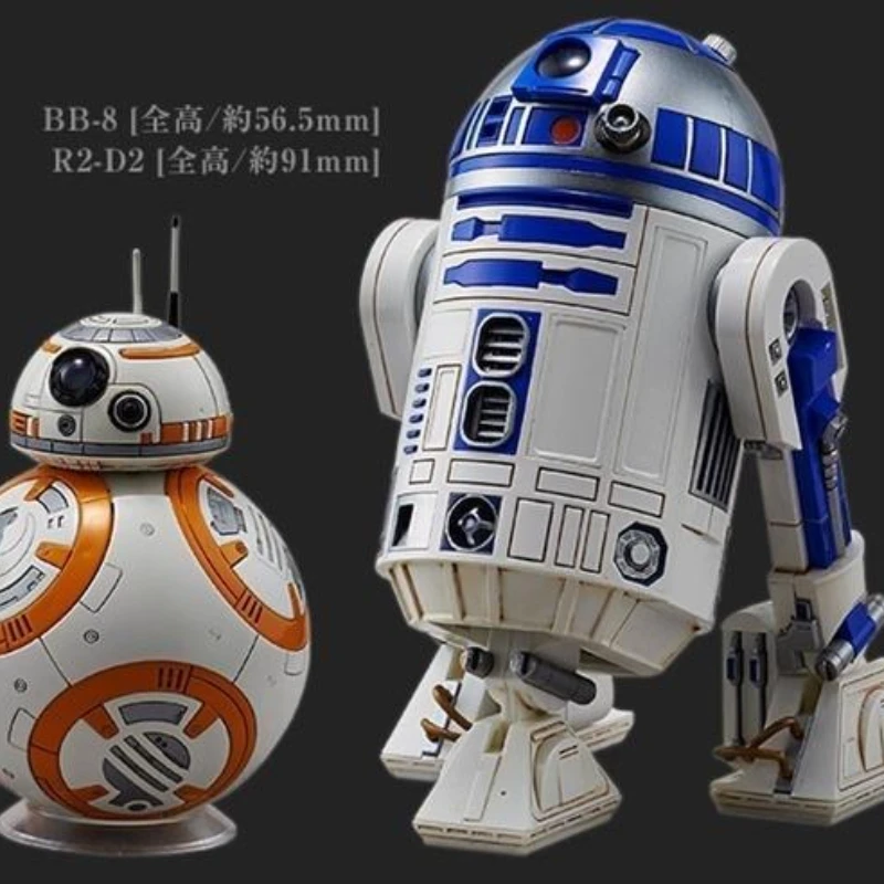 Фото Звездные войны 1/12 BB-8 R2-D2 Фигурки Сборка Модель робота Игрушка Настольные украшения Коллекционные детские подарки на день рождения №1