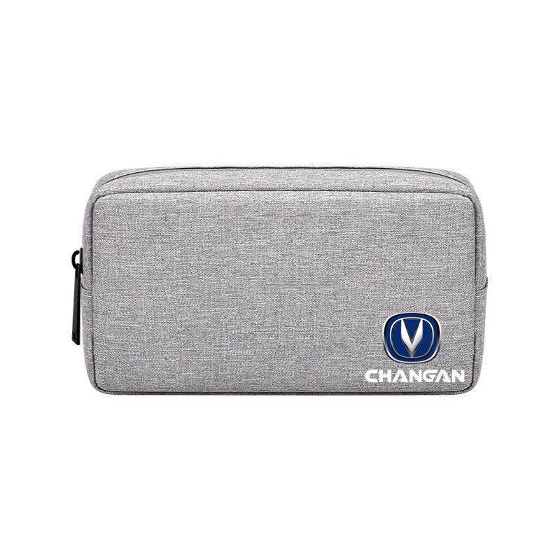 

Портативные автомобильные сумки для хранения цифровых кабелей USB гаджеты зарядное устройство автомобильная сумка для ключей для Changan Eado Unit CS35plus CS55plus CS75plus