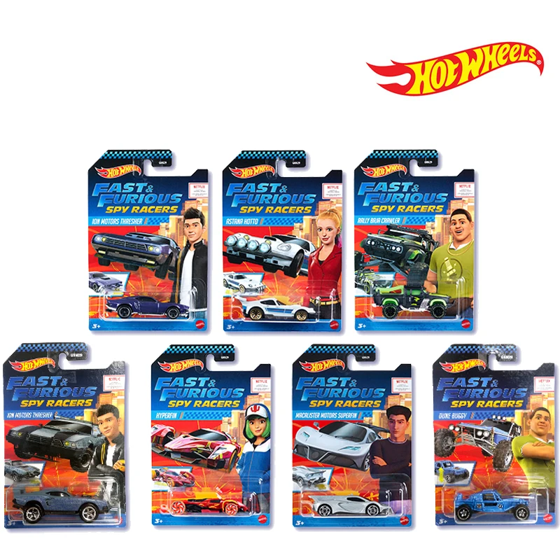

Hot Wheels GNN29 Original Car Spy Racers Model Diecast Special Agent Speed Driver Series Alloy Toy Car For Boys 1/64 brinquedos